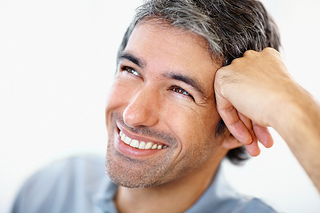 dental olderguy smiling