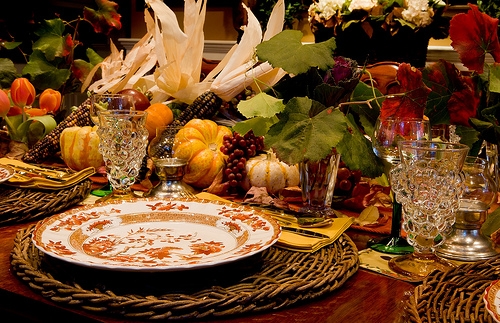 holiday thanksgiving feast