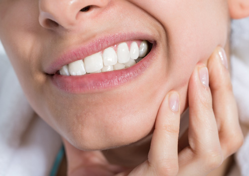 Woman Suffering From Toothache